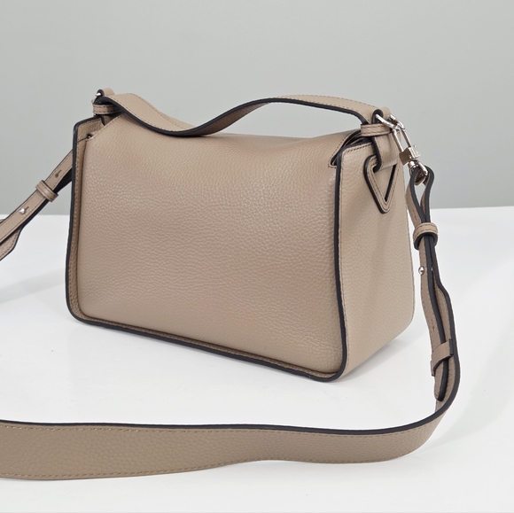 EXCELLENT THE HORSE CLEMENTINE BAG - TAUPE PEBBLED LEATHER - Picture 10 of 11